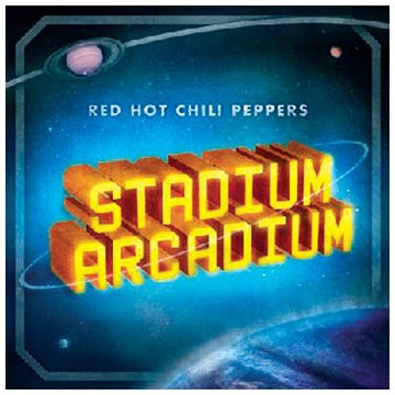 Pass & Plektren We Love Guitars Red Hot Chili Peppers Stadium Arcadium Ungerahmt EGA A4 Gold CD 