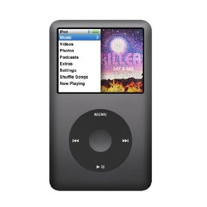 Apple - Apple iPod classic 160 GB Black (7th Generation) NEWEST MODEL